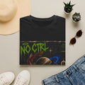 No Ctrl Planet Graphic T‑Shirt — Retro Space Skull Band Tee