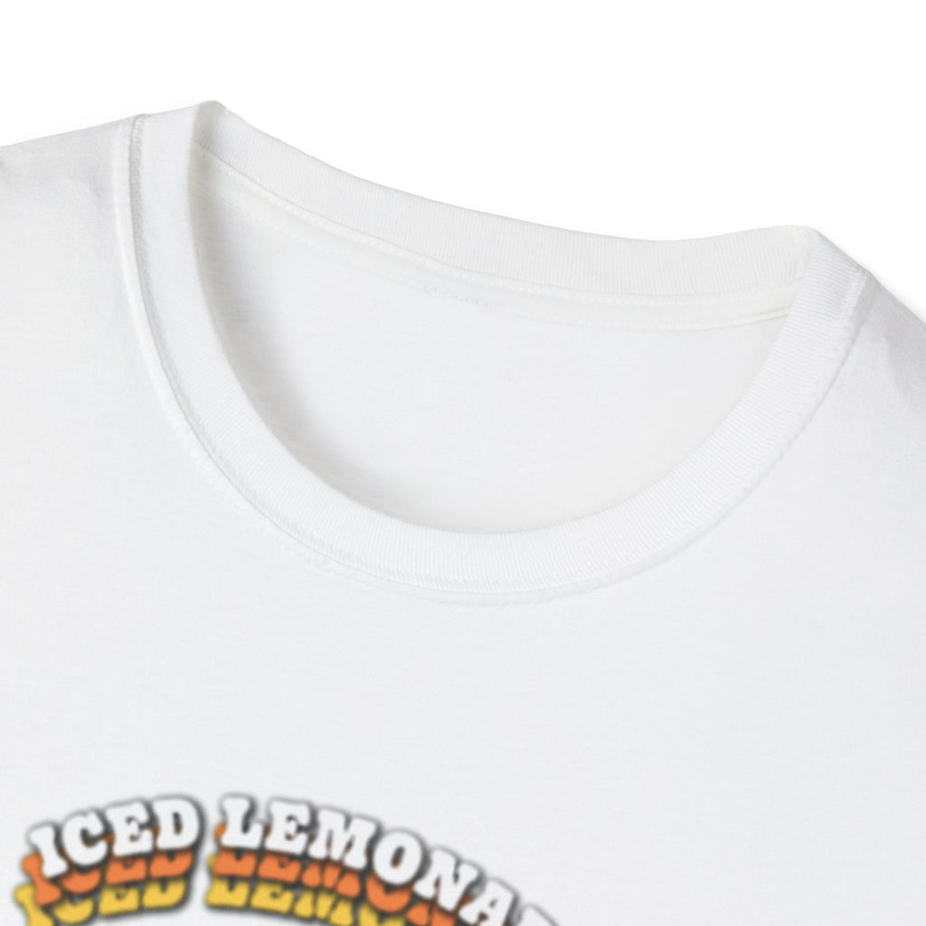 Iced Lemonade T-Shirt — Cute Retro Lemon Character Tee (レモネード)