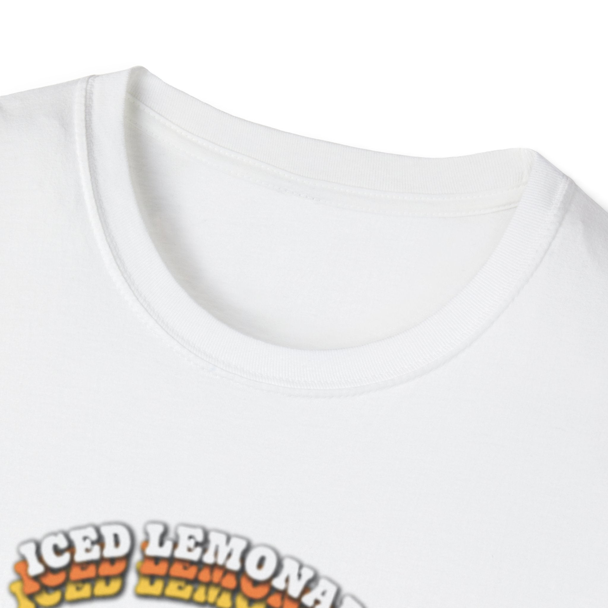 Iced Lemonade T-Shirt — Cute Retro Lemon Character Tee (レモネード)