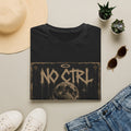 No Ctrl Moon Graphic Tee — Vintage Gothic Band-Style T‑Shirt