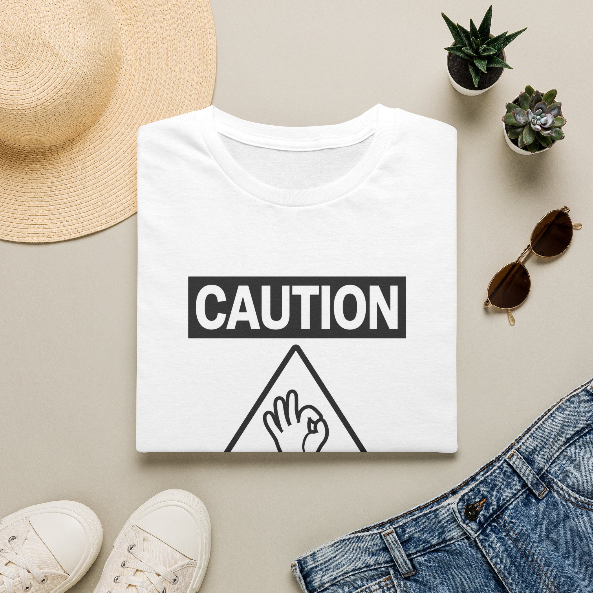 Caution Ma Got T shirt
